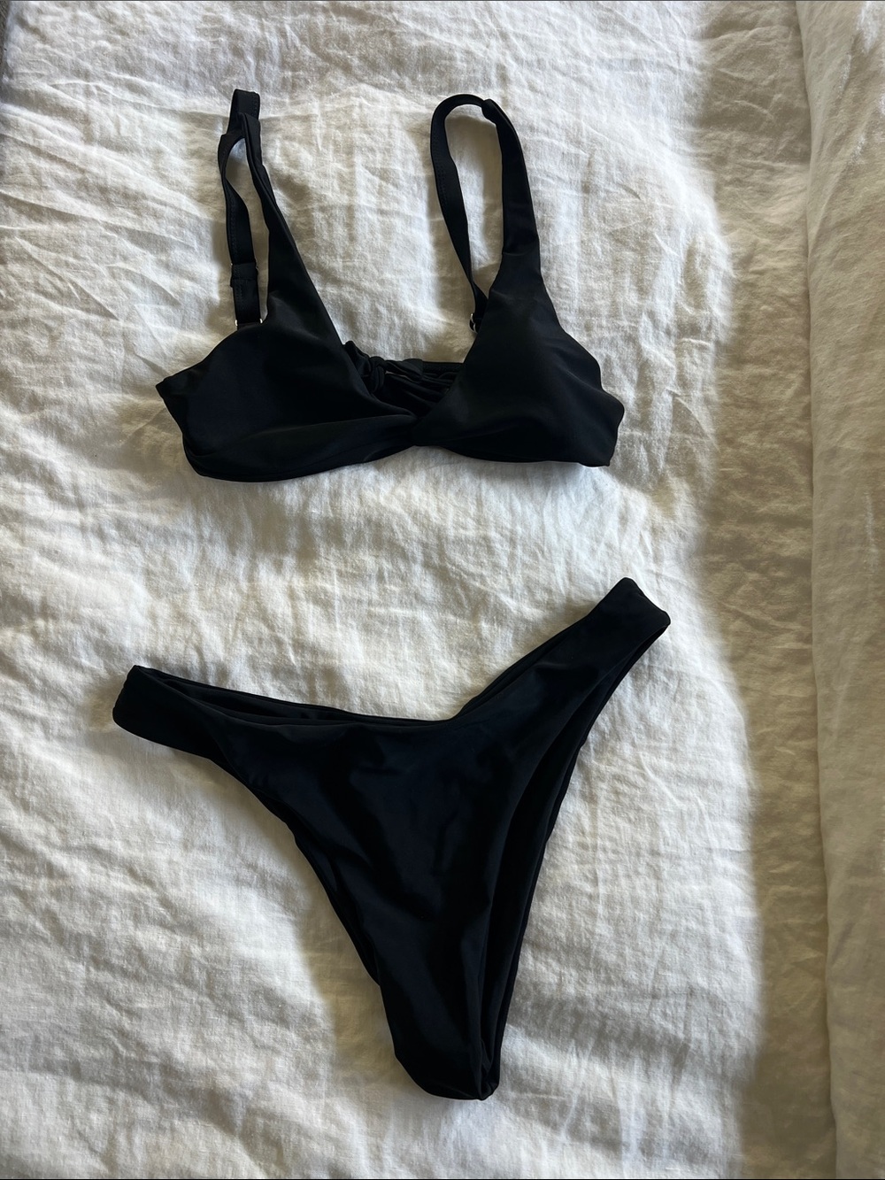 Zaful Black Women's Two-Piece Bikini Set